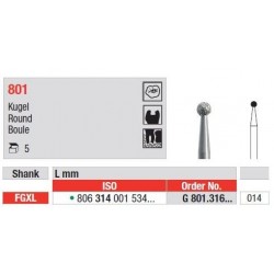 Freze Diamant Cap Rotund FGXL G801 - 5 buc. 