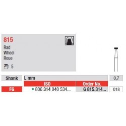 Freze Diamant Roata FG 815 - 5 buc. 