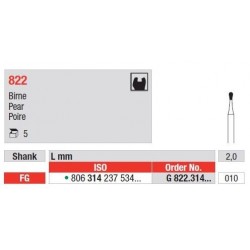 Freze Diamant Cap Para FG 822 - 5 buc. 