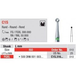 Freze TC Bur - FGXL round  C1S. 316 01