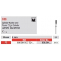 Freze Diamant Cilindru cu Margini Rotunjite FG 838 - 5 buc. 