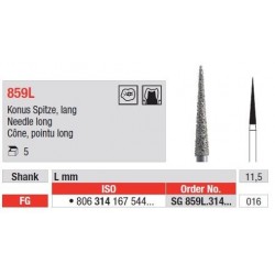 Freze Diamant Con Ascutit FG 859L - 5 buc. 