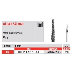 Freze Diamant Grinder Rapid Mono FG AL847 - 5 buc. 
