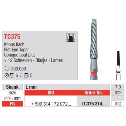 Freze TC Finishing instruments  TC37 5 314 012