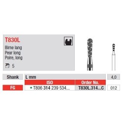 Freze Turbo Diamond Cap Para Alungita FG T830L - 5 buc. 