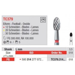 Freze TC379 cu 12 lame pentru finisare