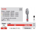 Freze TC379 cu 12 lame pentru finisare