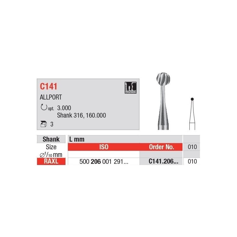 Freze Chirurgicale RAXL C141 