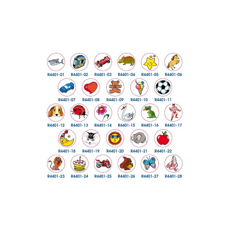 Set 10 Abtibilduri Leone