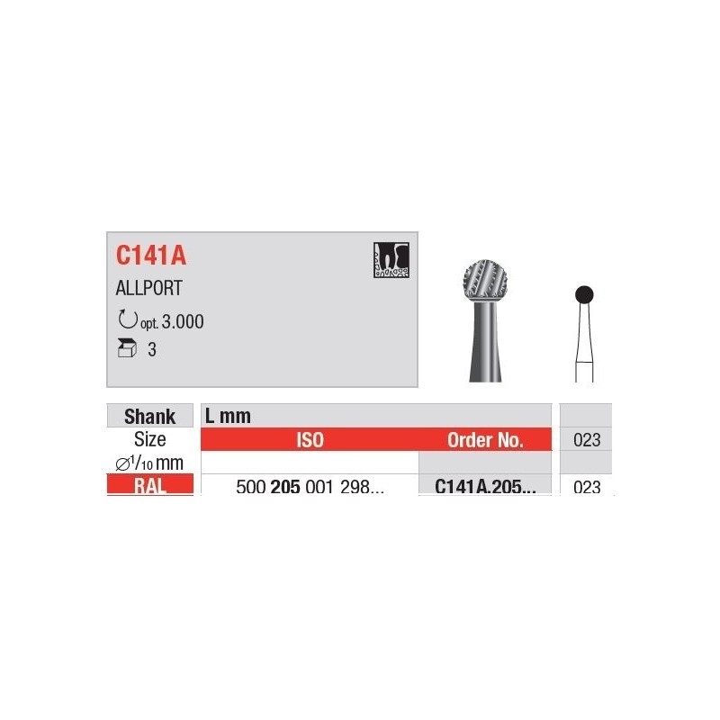 Freze Surgical cutters RAL  C141 A 205 023