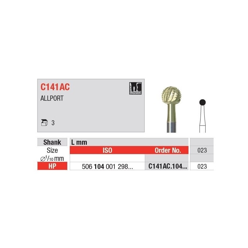 Freze Surgical cutters HP  C141 AC 104 023