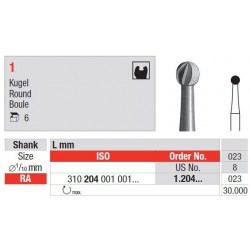 Freze Steel bur  1.2 4 021