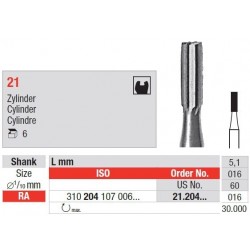 Freze Steel bur  21.2 4 008