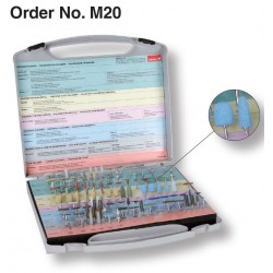 Freze Sample case laboratory with 113 instruments M20 