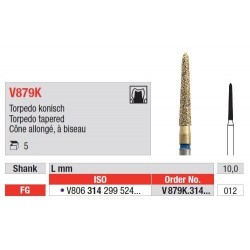 Freze DiaCut MLT Torpedo Tapered FG V879K - 5 buc. 