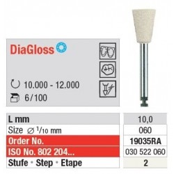 Polipanti Compozite DiaGloss RA Pasul 2: Alb - 6 bucati
