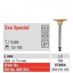 Polipanti Compozite Exa Special RA Galben - 12 bucati