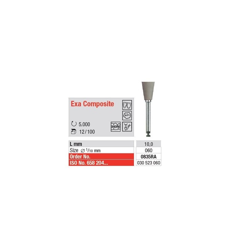 Polipanti Exa Composite RA Gri - 12 bucati