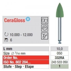 Polipanti Ceramica CeraGloss RA Pasul 1: Verde - 6 bucati