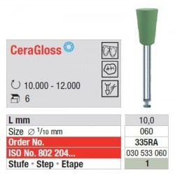 Polipanti Ceramica CeraGloss RA Pasul 1: Verde - 6 bucati