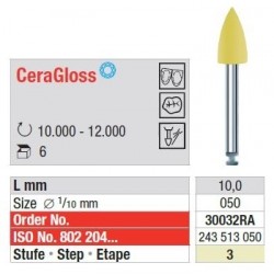 Polipanti Ceramica CeraGloss RA Pasul 3: Galben - 6 bucati