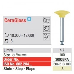 Polipanti Ceramica CeraGloss RA Pasul 3: Galben - 6 bucati