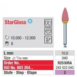 Polipanti Ceramica StarGloss RA Pasul 2: Roz - 6 bucati
