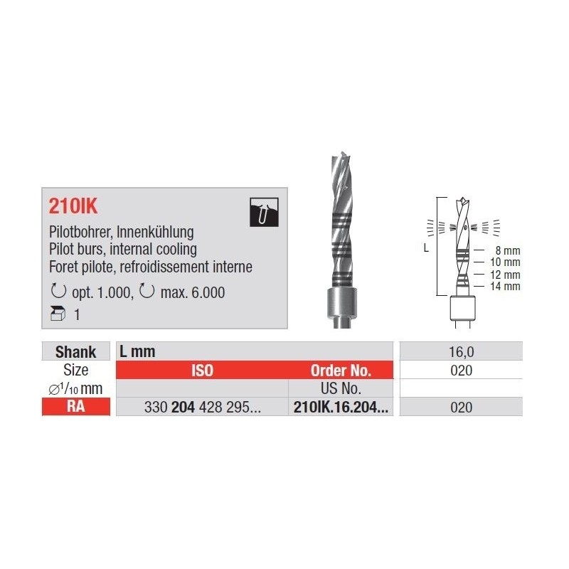 Freze Surgical cutters IK  210I K 