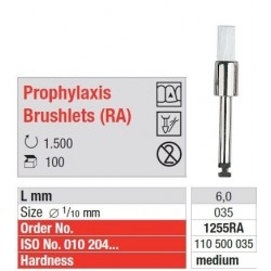 Freze Prophylaxis brushlets - nylon  1255 RA-100