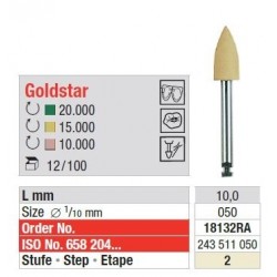 Polipanti Aliaje Pretioase GoldStar RA Pasul 2: Galben - 12 bucati