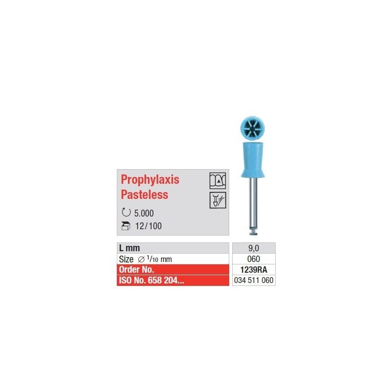 Polipanti Profilaxie fara pasta RA Albastru - 12 bucati