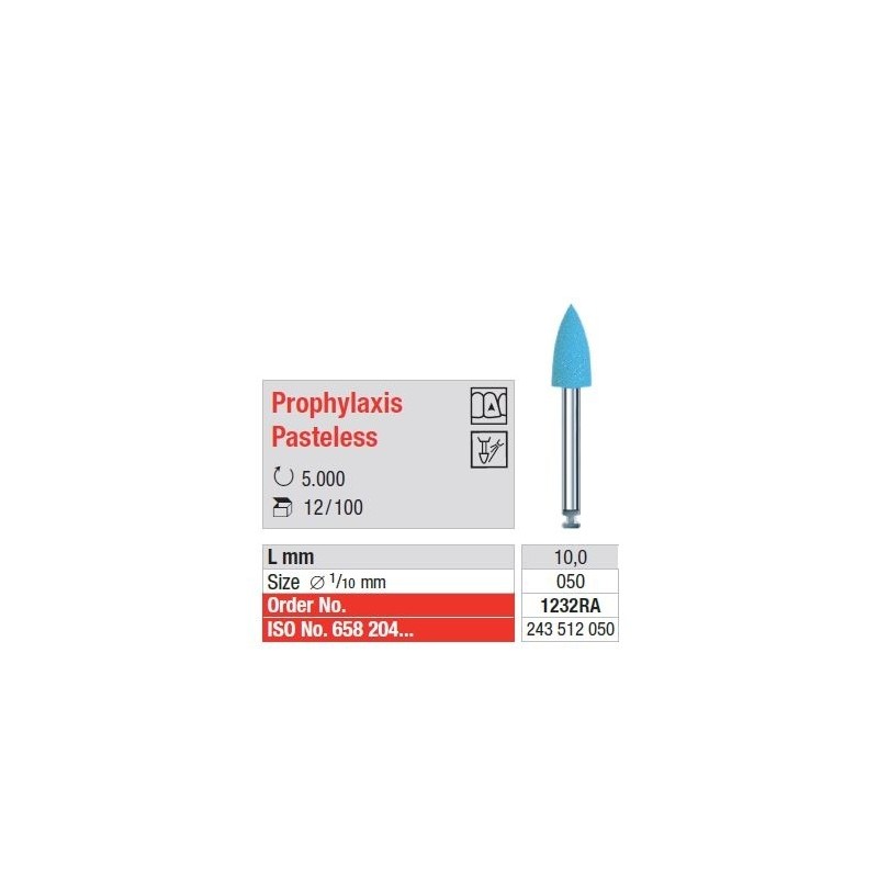 Polipanti Profilaxie fara pasta RA Albastru - 100 bucati