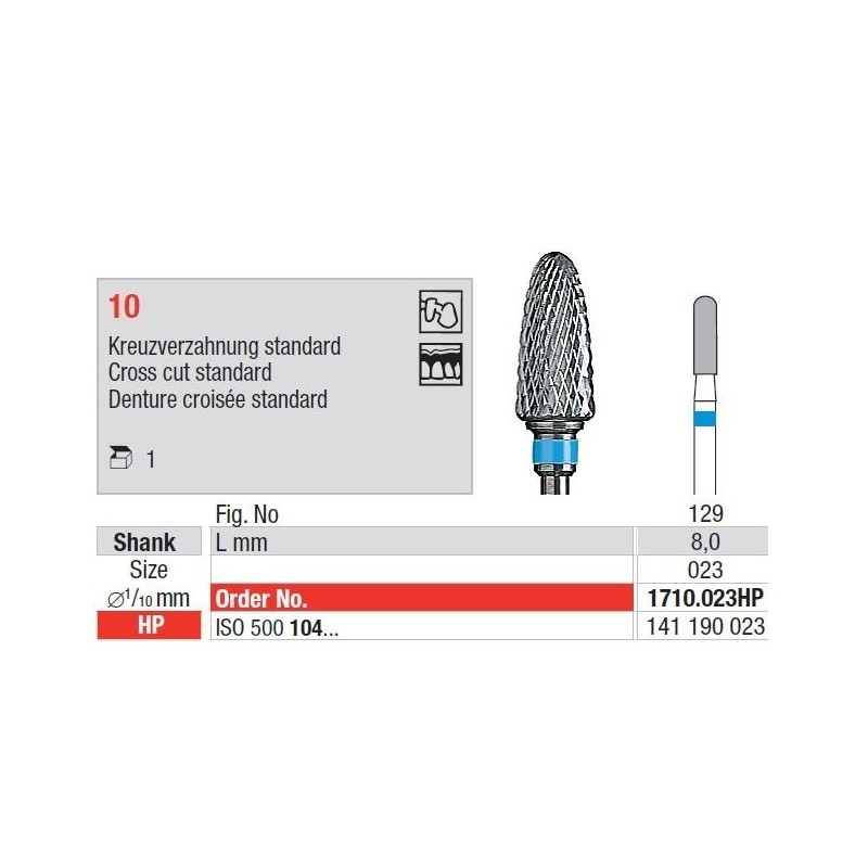 Freze TC Cutter Cut Standard 10