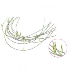 Arcuri cu Carlige Presudate inferioare 10 bucati per cutie Leone 24mm