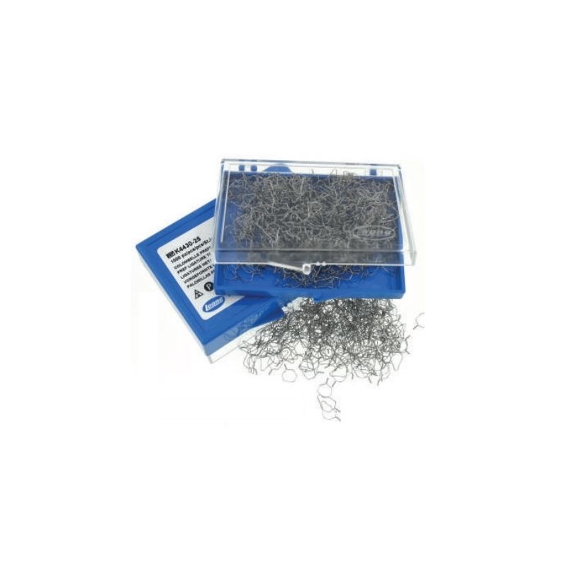 Ligaturi metalice scurte preformate 010" 1000 bucati Leone