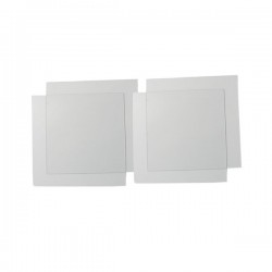 THERMOPLAST. PLATE 125x125mm THICK 1mm - 25pcs