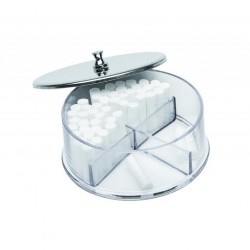 CUTIE RULOURI CU CAPAC .4 COMPARTIMENTE LARIDENT