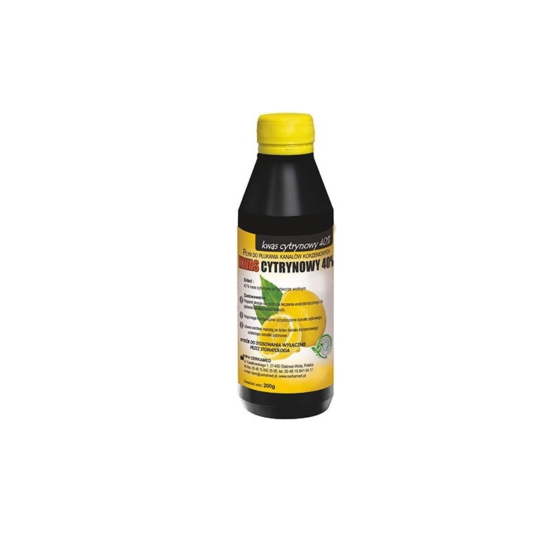 Acid citric 40% 200ml Cerkamed
