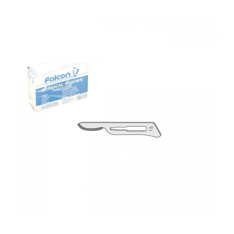 Lame bisturiu nr.15C 100 bucati Falcon