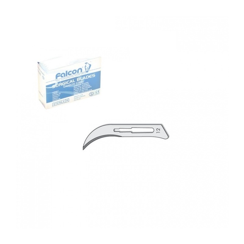 Lame bisturiu nr.12 100 bucati Falcon