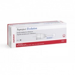 Atraumatikus tűk Septoject Evolution 0.3 x 25mm 30g SEPTODONT