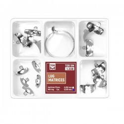 TorVM Fém LUG füles matrica készlet 0.035mm +1 MD gyűrű TorVM 18 darabos vegyes Lug Kit