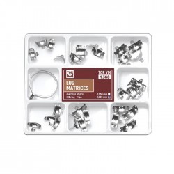 0.035mm +1 MD gyűrű TorVM vegyes mátrix rögzítő készlet, 30 darab