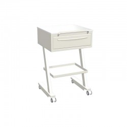 Mobil asztal C1-PS1L 1 fiókkal és tálcával Astra
