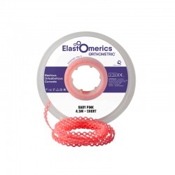 Kis helyigényű lánc, babarózsaszín 4.5m Orthometric