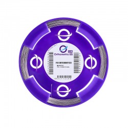 Rugalmas kerek kemény hegeszthető acél arc tekercs 0.014" - 0.35mm Orthometric