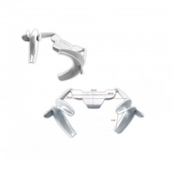 Fotó távolító 2 fejjel, medium nyelvretainerrel Falcon