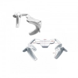 Fotó szájterpesz 2 fejes nyelvtartóval nagy Falcon