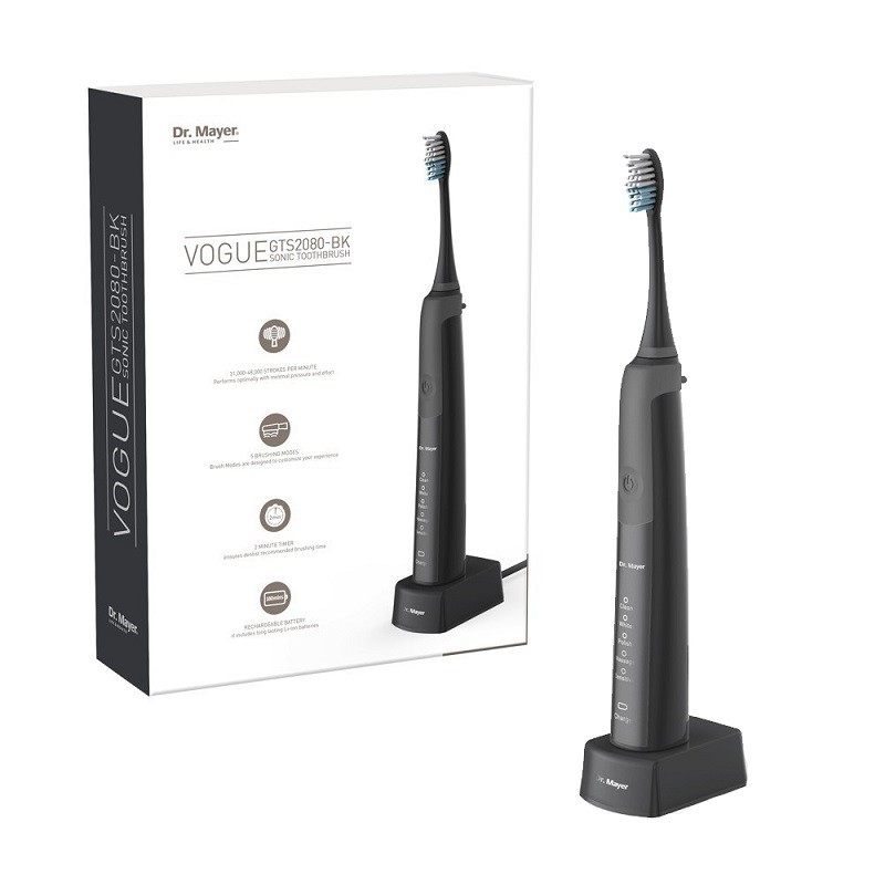 Periuta electrica sonica GTS2080 Black Dr. Mayer