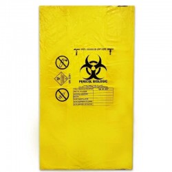 Dr.Mayer sárga zsákok biológiailag veszélyes anyagok tárolására  40L-es  1db